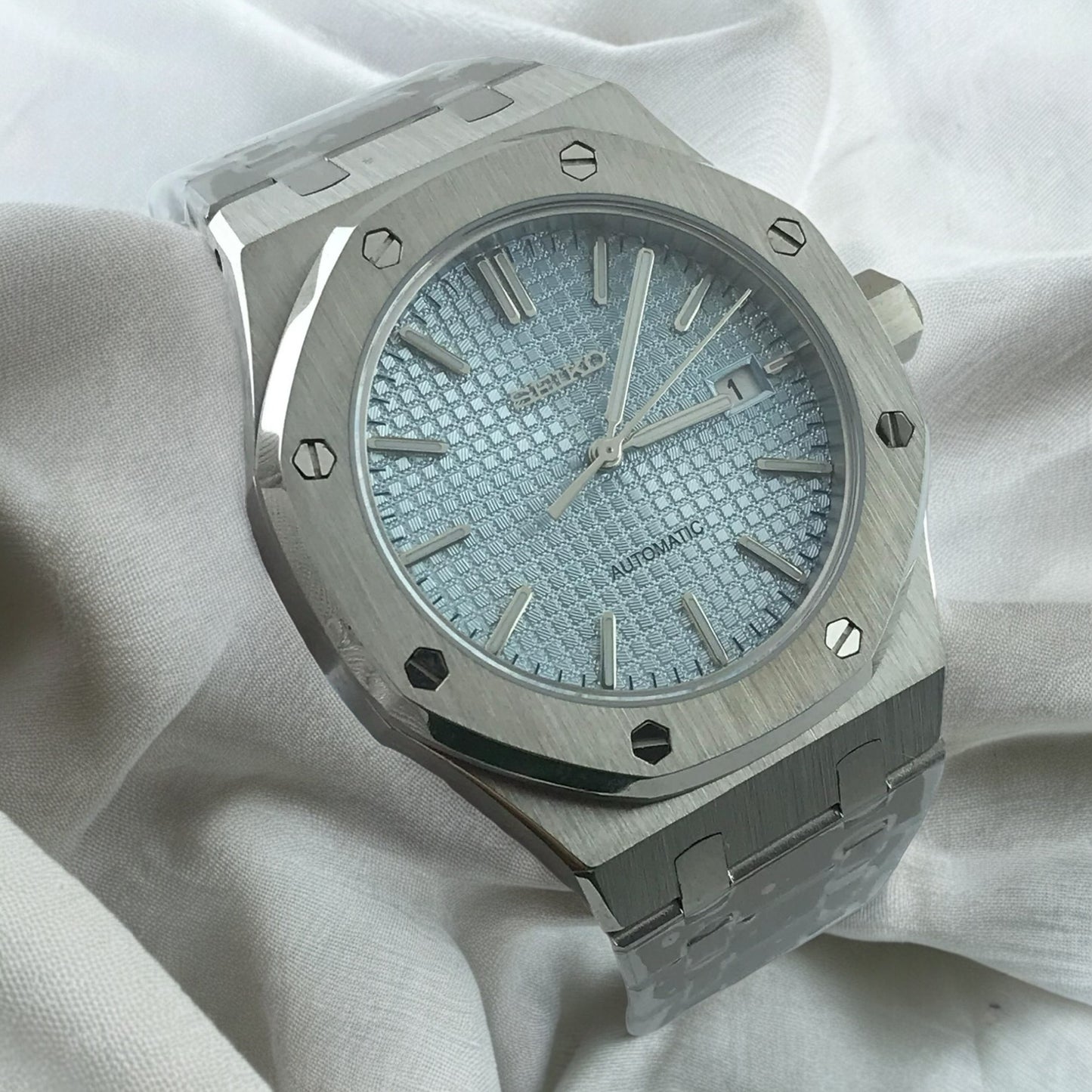 Seiko Royal Oak Ice Blauw